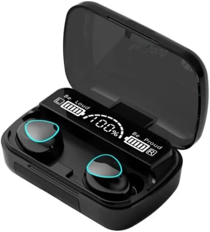 M10 New M10 TWS Immersive Wireless Earbuds with Wireless Charging Case Bluetooth 5.1 9D Premium Sound Deep Bass Sports Waterproof IPX7 with Mic 6 hr Playing Time